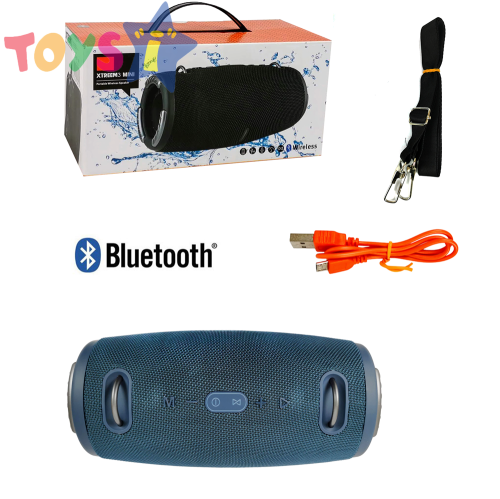 Портативна тонколона с Bluetooth, CHARGE3, синя