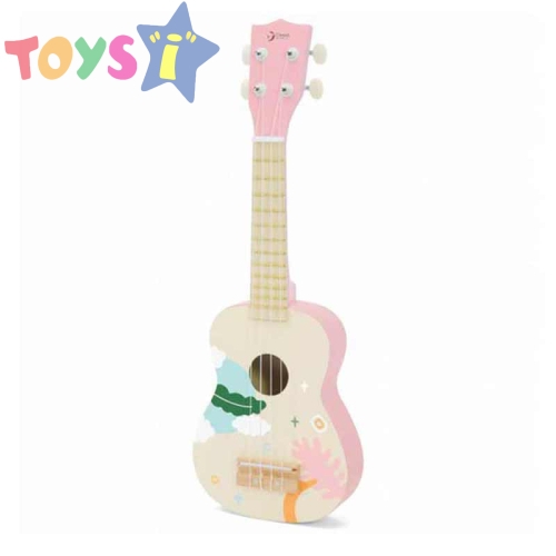 Детски китара-укулеле, розова