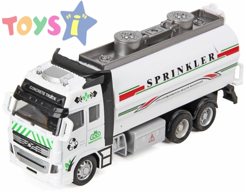 Детски камион цистерна, с метална каросерия, Без опаковка!