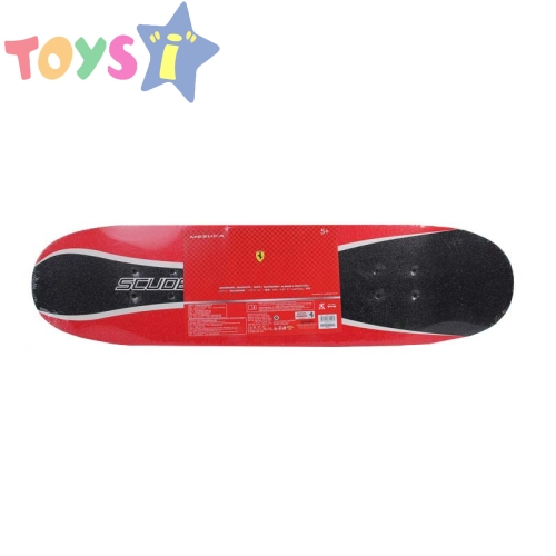 Скейтборд Ferrari за деца и тийнейджъри – червен