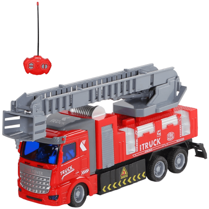 Камион пожарна, с дистанционно управление — Toysi.bg