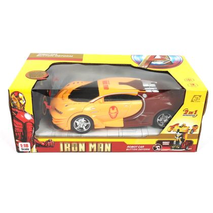 Кола робот, Железния човек, С дистанционно — Toysi.bg