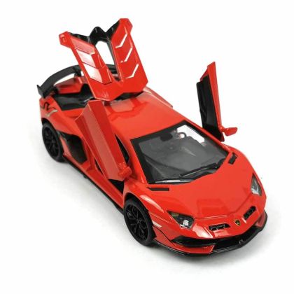 Метален автомобил, Lamborghini, Червена