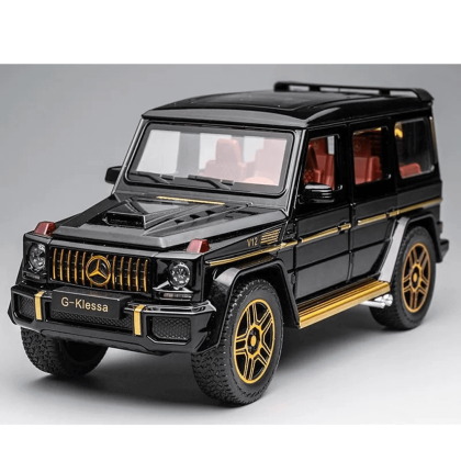 Метален автомобил Mercedes Benz AMG G63 G Class, Черен, Без опаковка