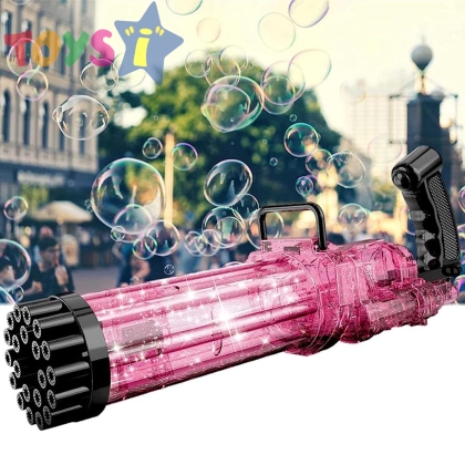 Воден пистолет за сапунени балони, Розов
