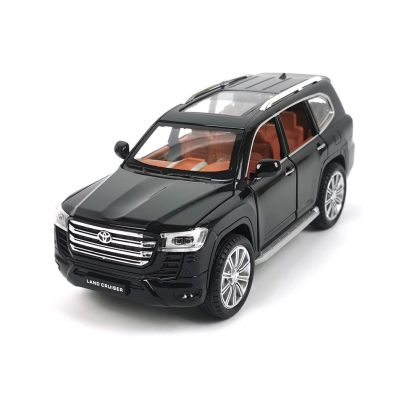 Метален джип Toyota Land Cruiser, Черна, Без опаковка