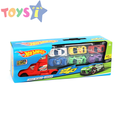 Детска играчка, Камион автовоз, С 6 колички