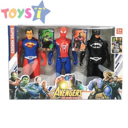 Комплект фигурки Avengers, Спайдърмен, Батман и Супермен
