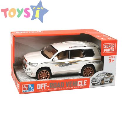Детски джип Toyota Land Cruiser, Бял