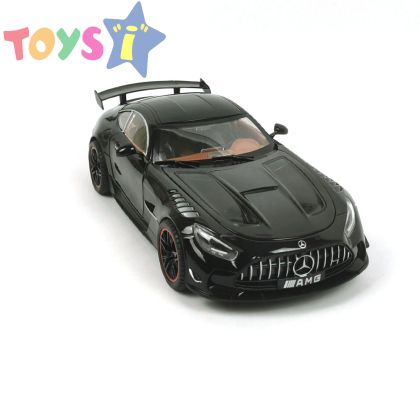 Метална кола Mercedes-Benz AMG GT, BLACK SERIES, Черен, 1:18, Без опаковка