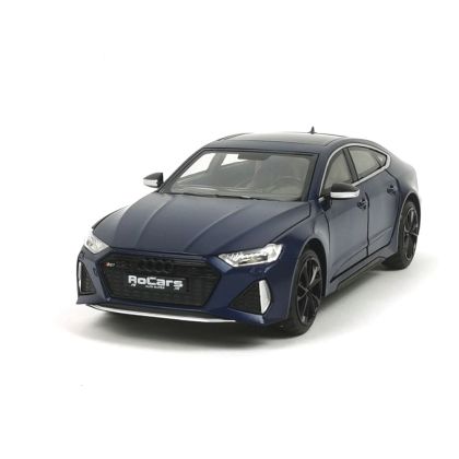 Метална кола Audi RS7, Синя, 1:24, Без опаковка