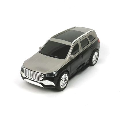 Детска кола Mercedes GLS, С дистанционно, Черна