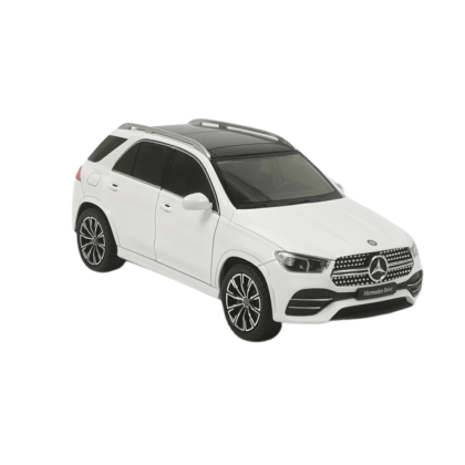 Метален джип Mercedes GLE SUV, 1:24, Бял, Без опаковка