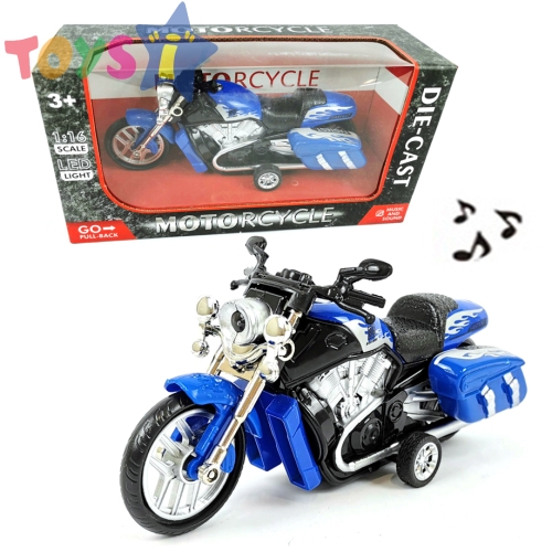 Детски мотоциклет с звук и светлини