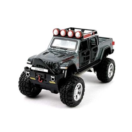 Метален джип, Jeep Rubicon Off-Road, 1:32, Сив, Без опаковка