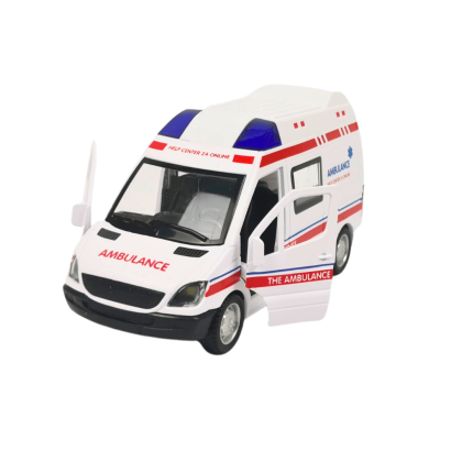 Детска линейка, Със звук и светлини, 14x7.5x6.5см, Без опаковка