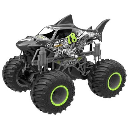 Джип &quot;Shark&quot; за каскади, с дистанционно управление, сив 1:16