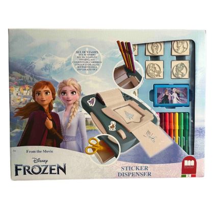 Креативен комплект &quot;Frozen 2&quot; с машина за стикери и аксесоари
