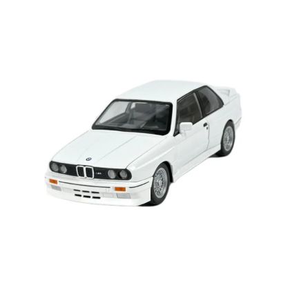 Метална кола BMW M3, 1:24, Бяла, Без опаковка