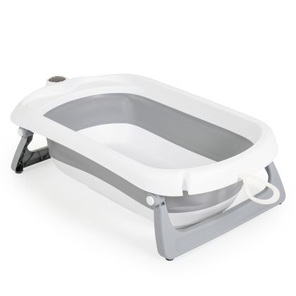 Сгъваем бебешки комплект за баня Balena сив