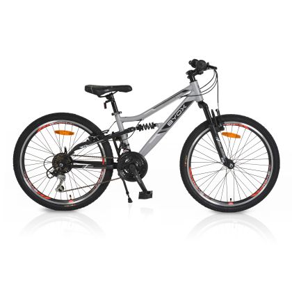 Велосипед 24“ Adventura grey