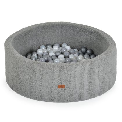 Мек басейн Boucle с 200 топки сив