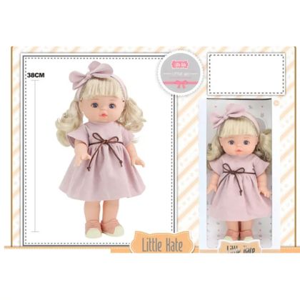 Кукла Little Kate 38 см с рокля и подаръчна кутия