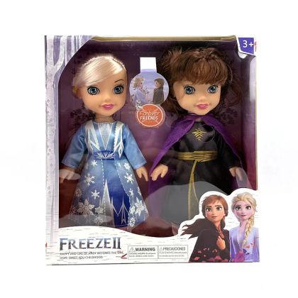 Комплект кукли Elsa и Anna – от филма Замръзналото кралство 2