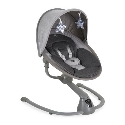 Електрическа люлка Cloud Premium + светлосив