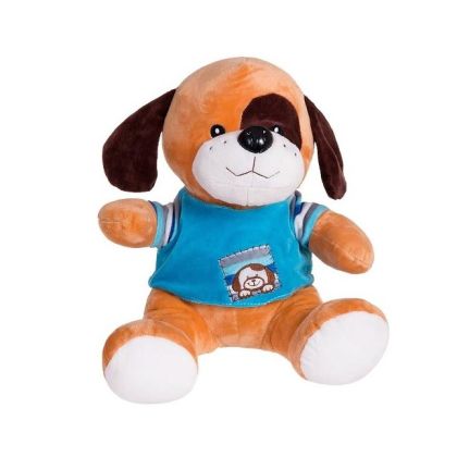 Плюшен разказвач на приказки куче, Моето Приятелче, Говори и пее на български език, 25 см