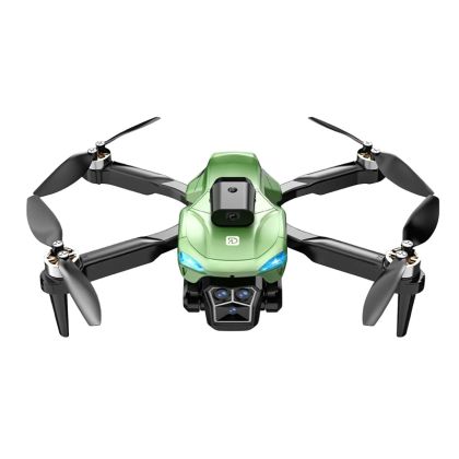 Сгъваем дрон с камера и сензори за препятствия, зелен цвят