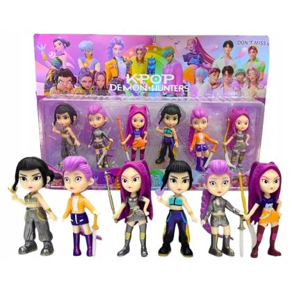 Комплект фигурки KPOP Demon Hunters – 6 броя