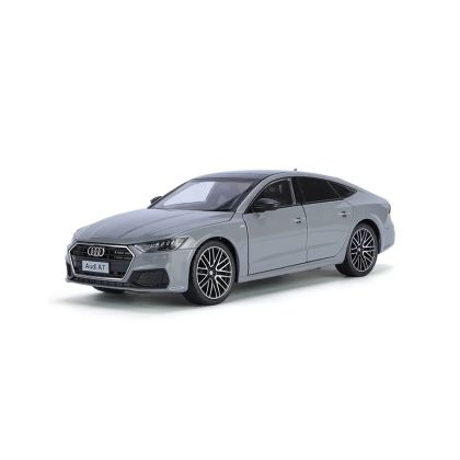 Метална кола Audi A7 1:24 – сив металик, Без опаковка