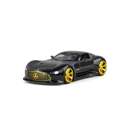 Метална кола Mercedes-Benz AMG Vision GT 1:24 – черен, Без опаковка