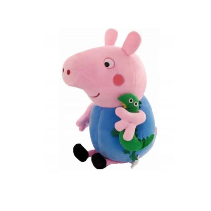 Плюшена играчка Джордж Пиг с динозавър – 30 см