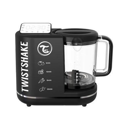 Twistshake Baby Food Processor Black