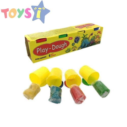 Моделин Play Dough, 4 цвята, 520гр