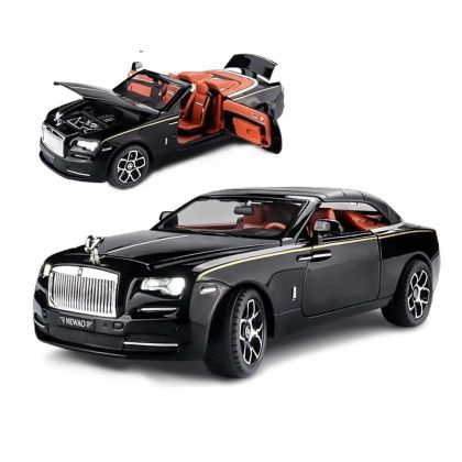 Метална кола Rolls-Royce Dawn Cabriolet 1:24, черна