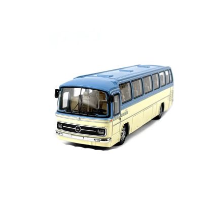 Метален автобус Mercedes-Benz O 302 1:24, синьо-кремав, Без опаковка