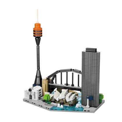 Конструктор Австралия със Sydney Tower и Opera House, 523 части