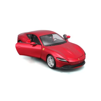 Метален автомобил Bburago Ferrari Roma 1:24, червен