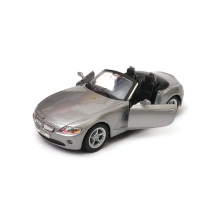 Метална кола Welly BMW Z4 кабриолет, 1:24, Сива