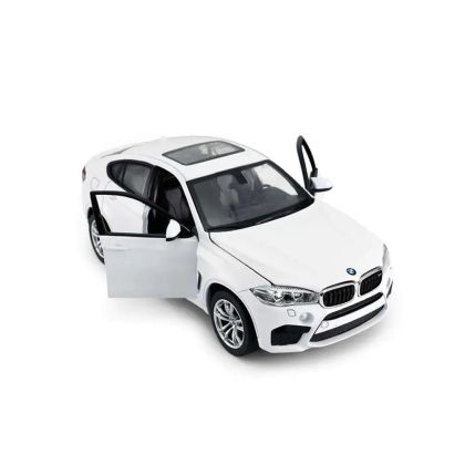 Метална кола BMW X6 M Rastar, 1:24, бяла