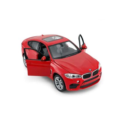 Метална кола BMW X6 M Rastar, 1:24, червена