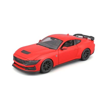 Метална кола Ford Mustang Dark Horse 2024 Maisto Special Edition, 1:24, червена