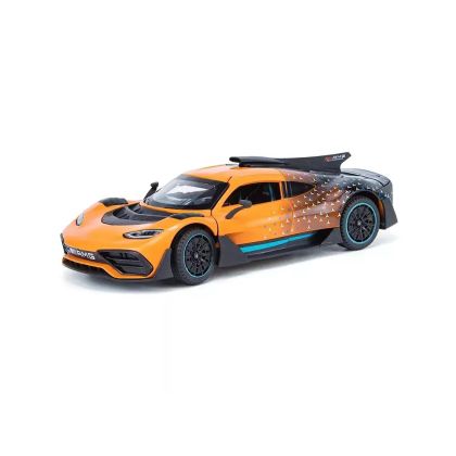 Метална кола Mercedes-AMG ONE, 1:24, оранжева