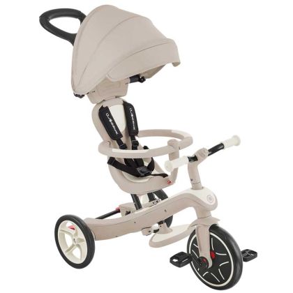 Детска триколка 4 в 1 GLOBBER EXPLORER TRIKE ECOLOGIC, кокос