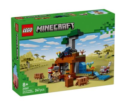 LEGO Minecraft 21269 – Минна експедиция с броненосец, 247 части