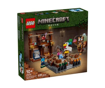 LEGO Minecraft 21272 – Боен ринг в Горското имение, 491 части