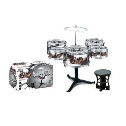 Детски барабани Jazz Drum с 5 барабана и столче
